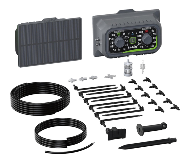 Rainpoint Solarny zestaw nawadniania kropelkowego - 1540750 - zdjęcie